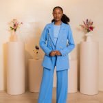 Baby Blue Blazer and Pants